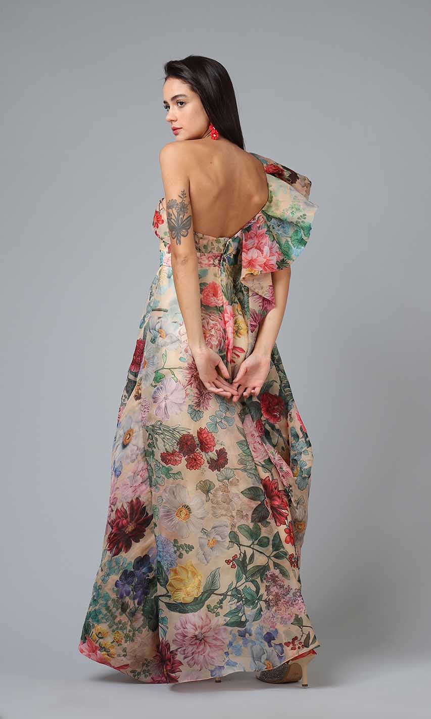 Margaret Floral Gown