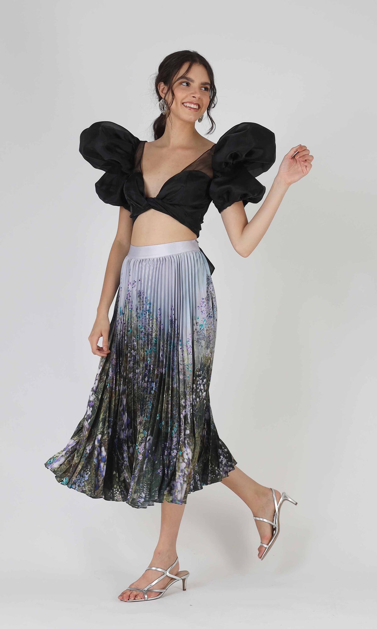 Dania Pleated Skirt