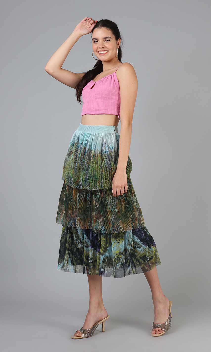 Suri Layered  Skirt