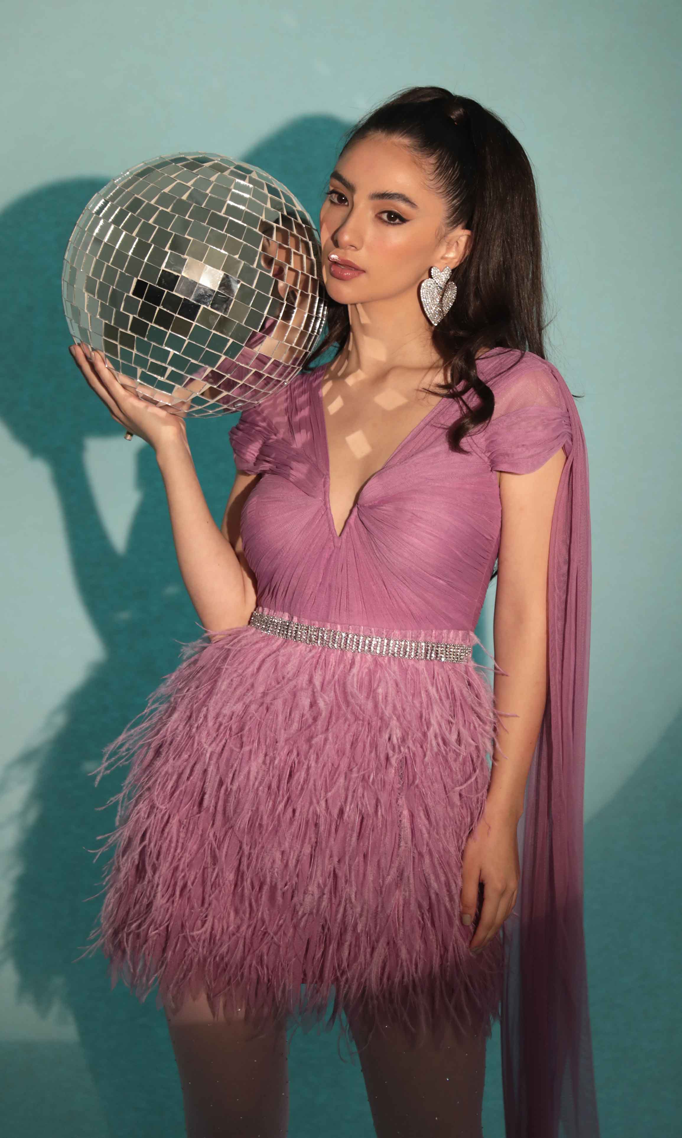 Feathers and crystals