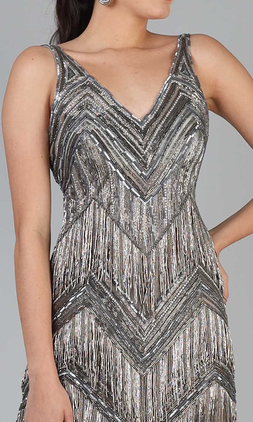 Taylor Silver  Dress