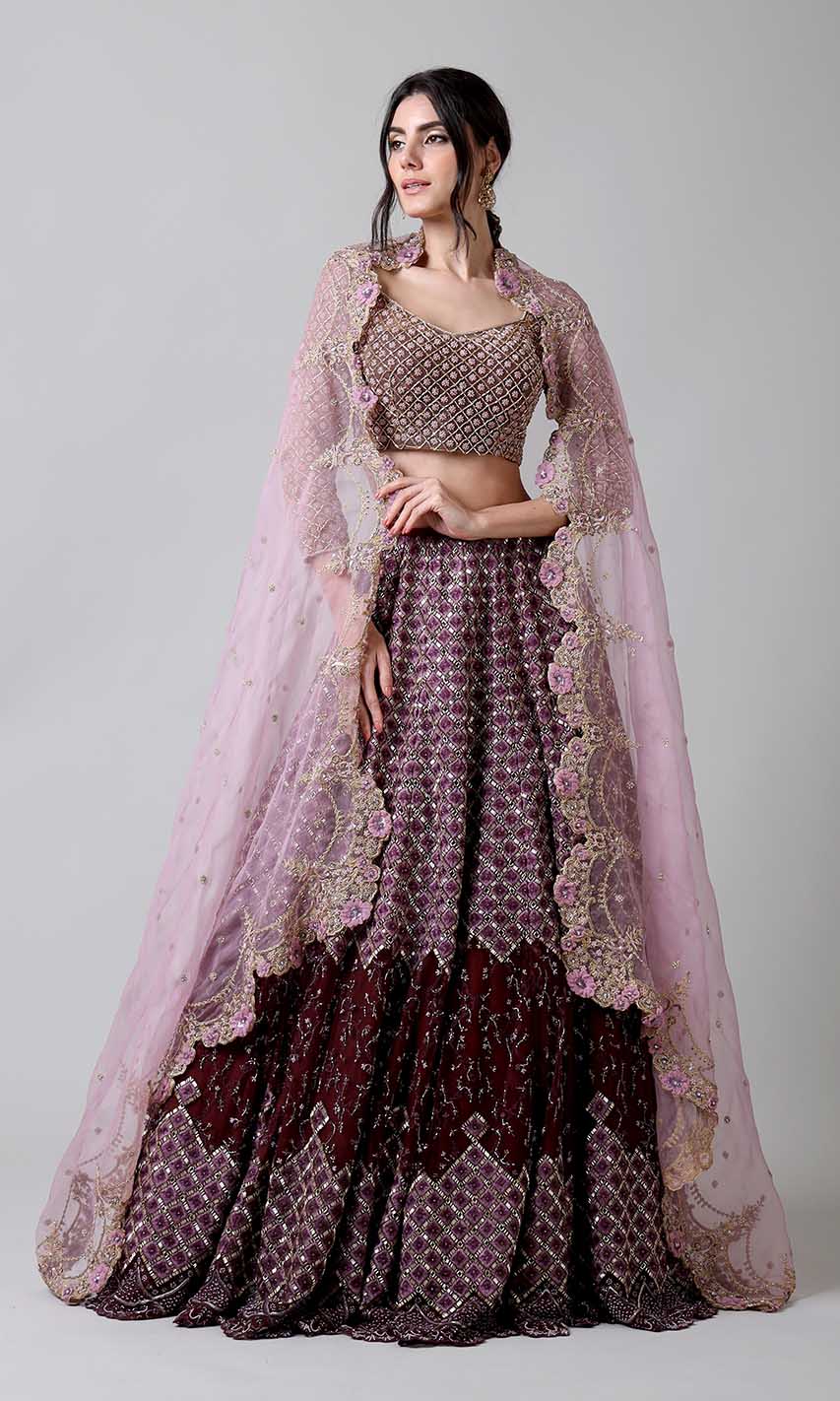 Isra Lehenga Set