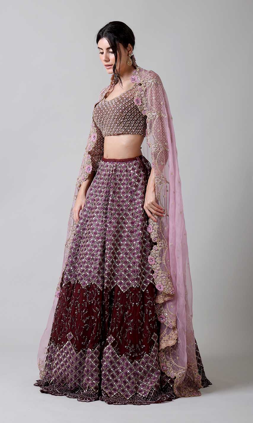 Isra Lehenga Set
