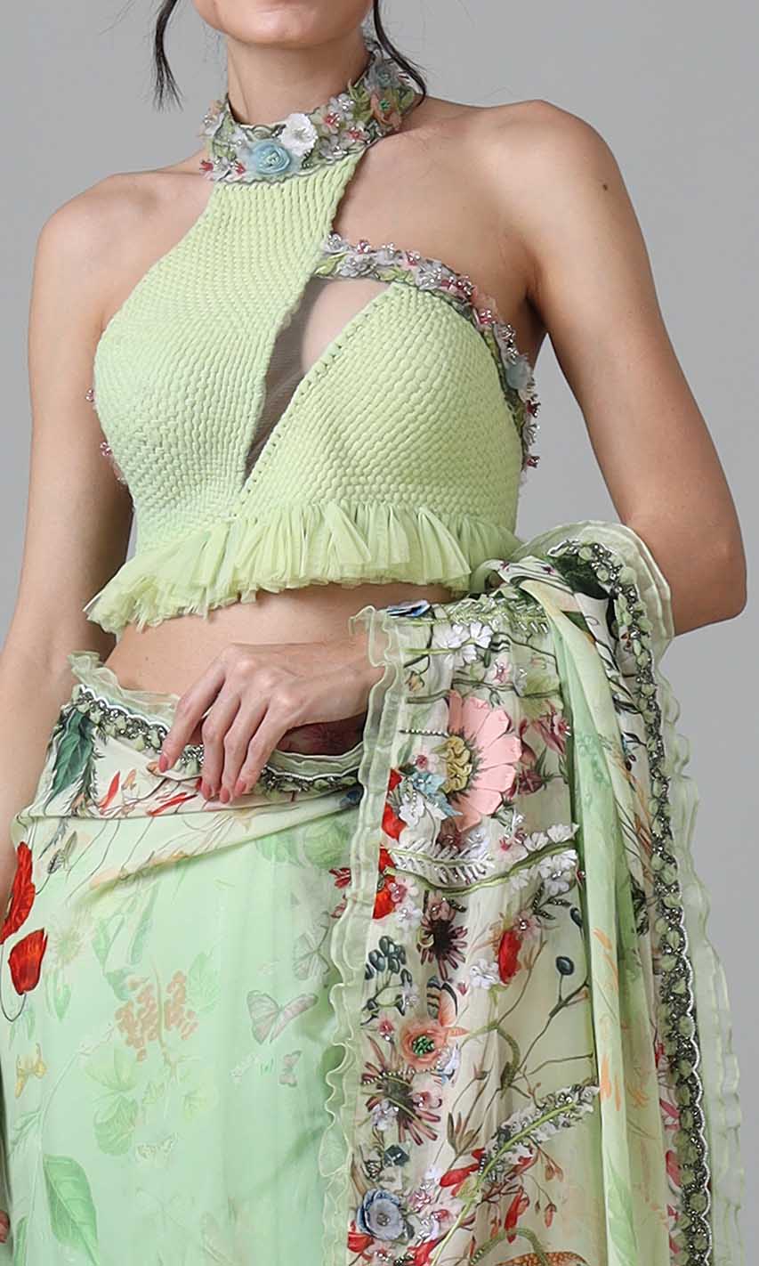 Embroidered border