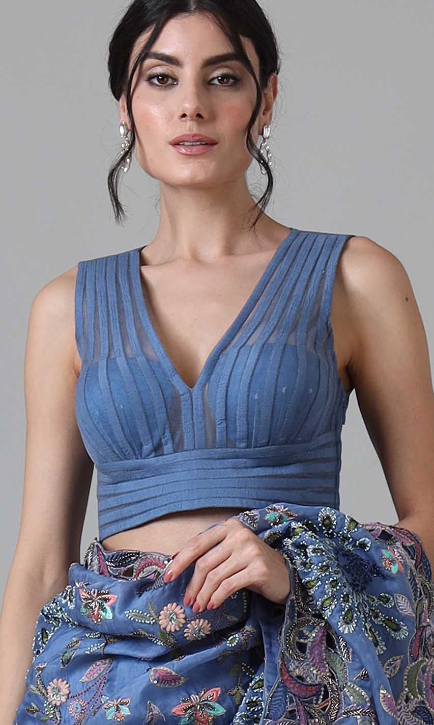 Embroidered florals