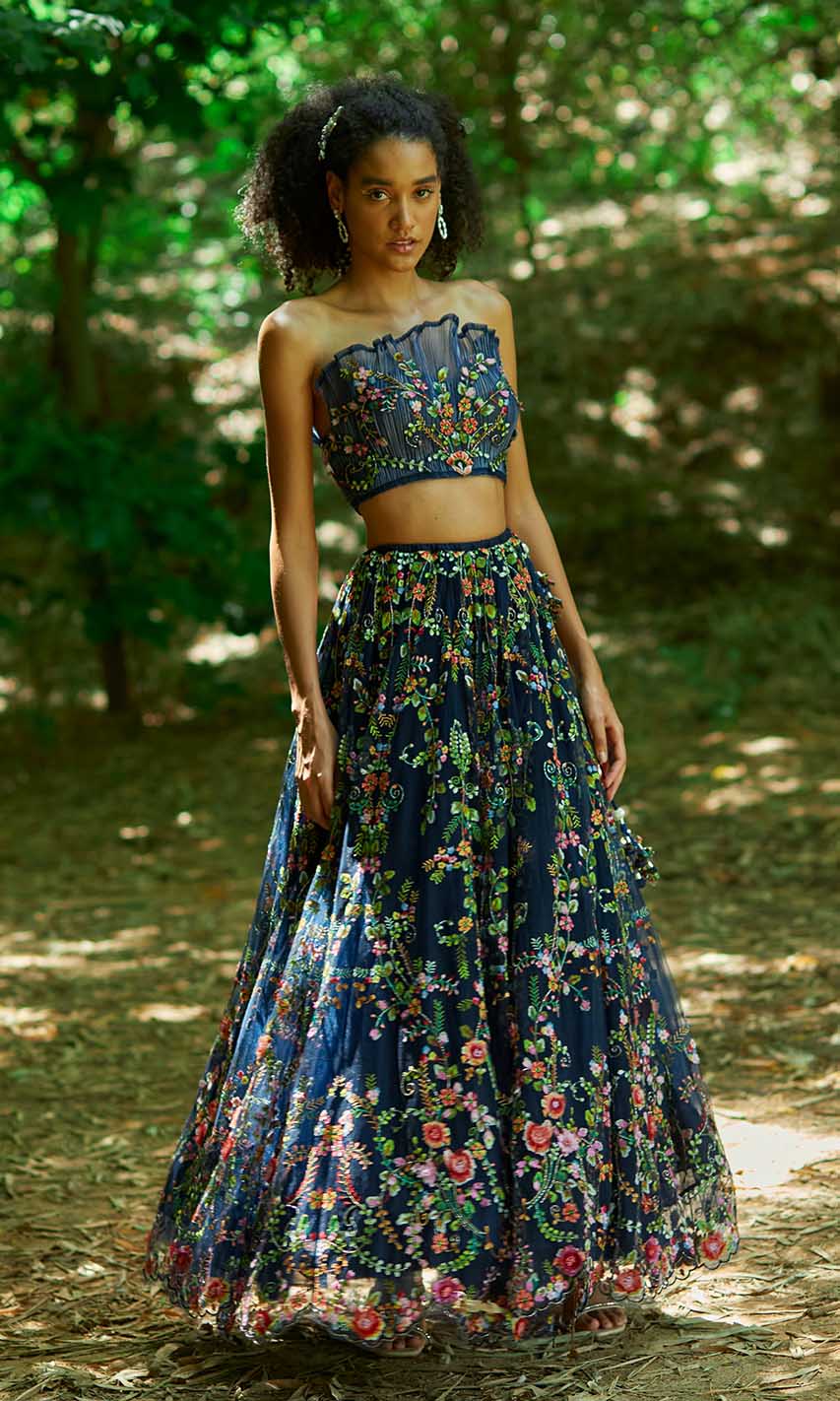 Layered florals