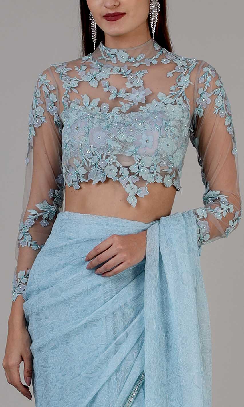 Floral appliqué