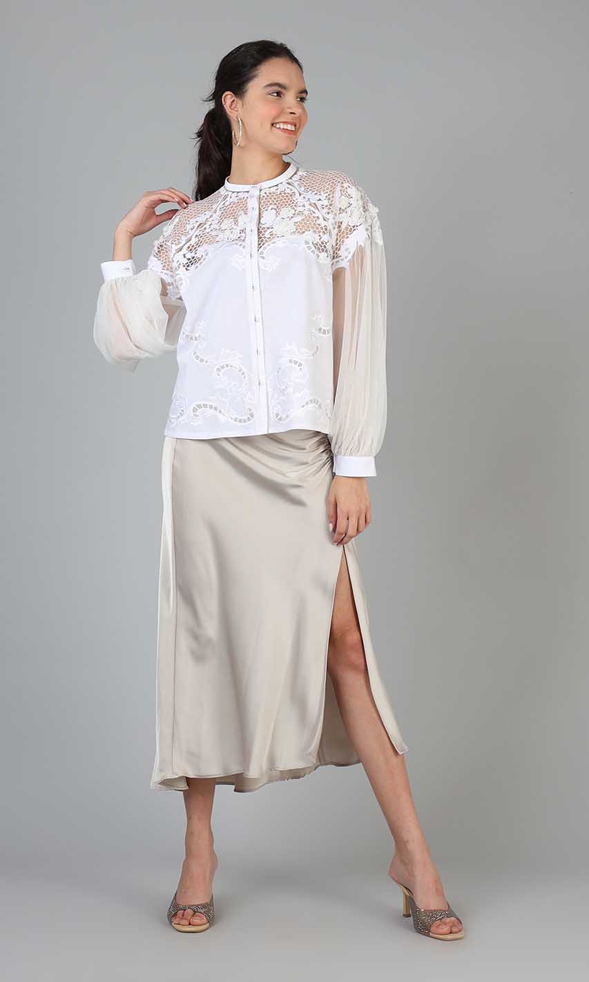 Cathy Embroidered Shirt