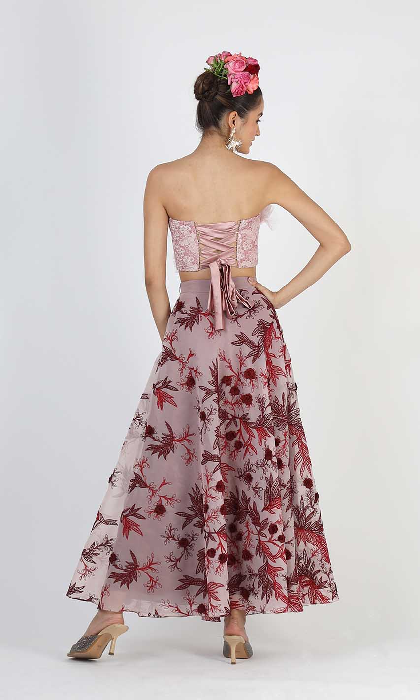 Paola Rose Skirt