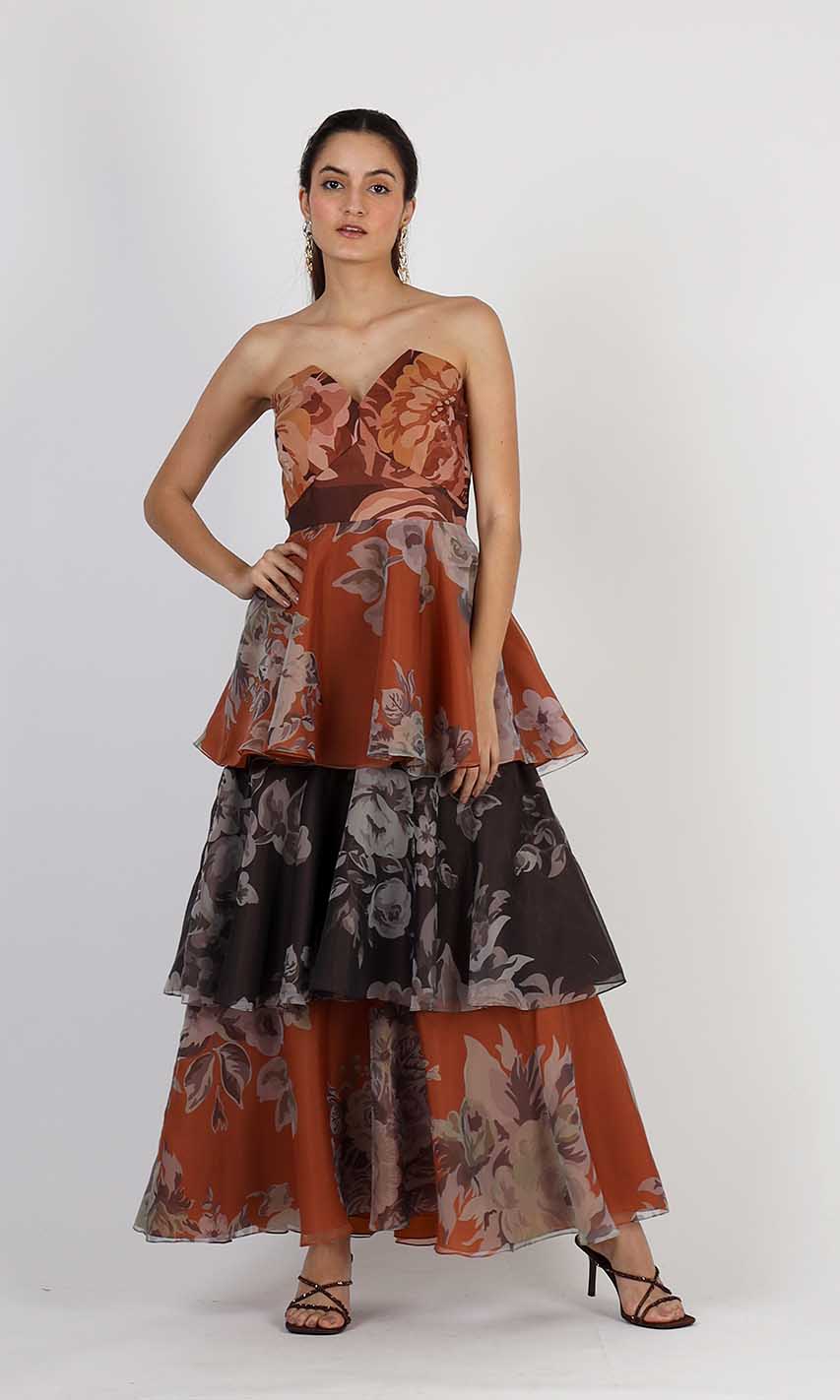 Floral tiers