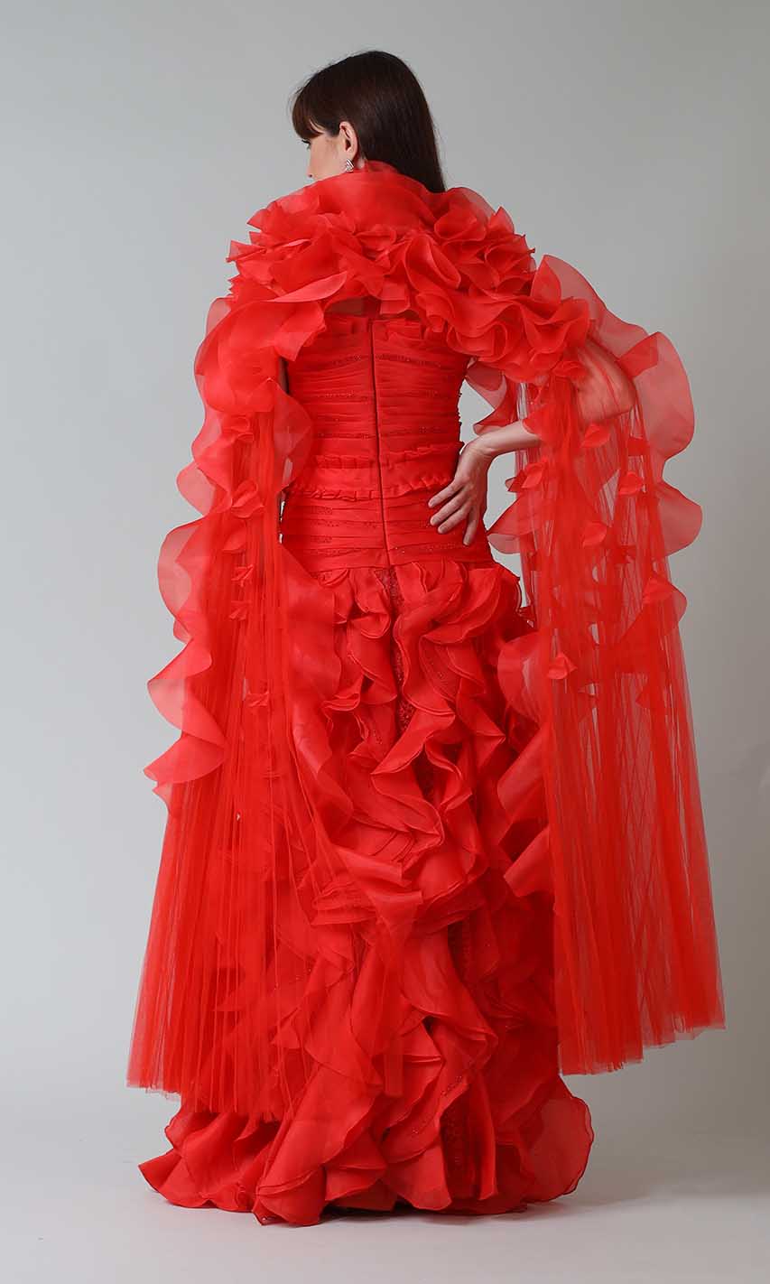 Coralie Gown with Cape