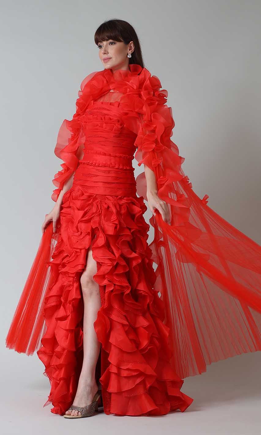 Coralie Gown with Cape