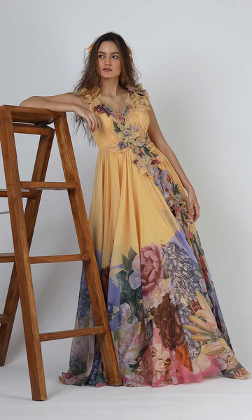 A Floral Rhapsody Geisha Designs by Paras and Shalini A Floral Rhapsody Geisha Designs by Paras and Shalini
