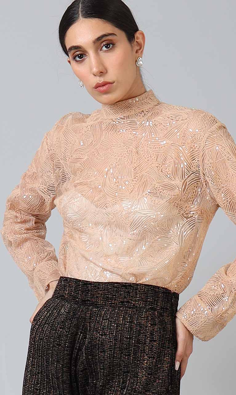 Monika Sequin Top