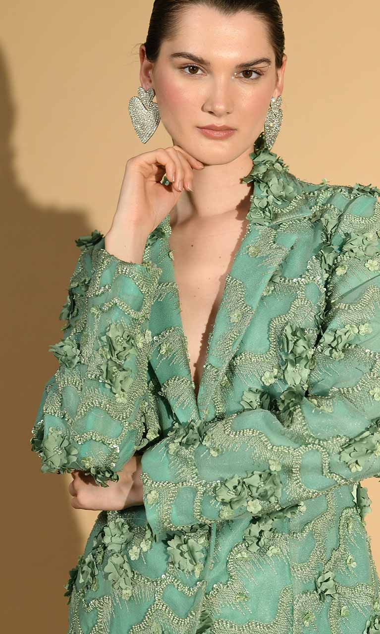 Floral embroidery