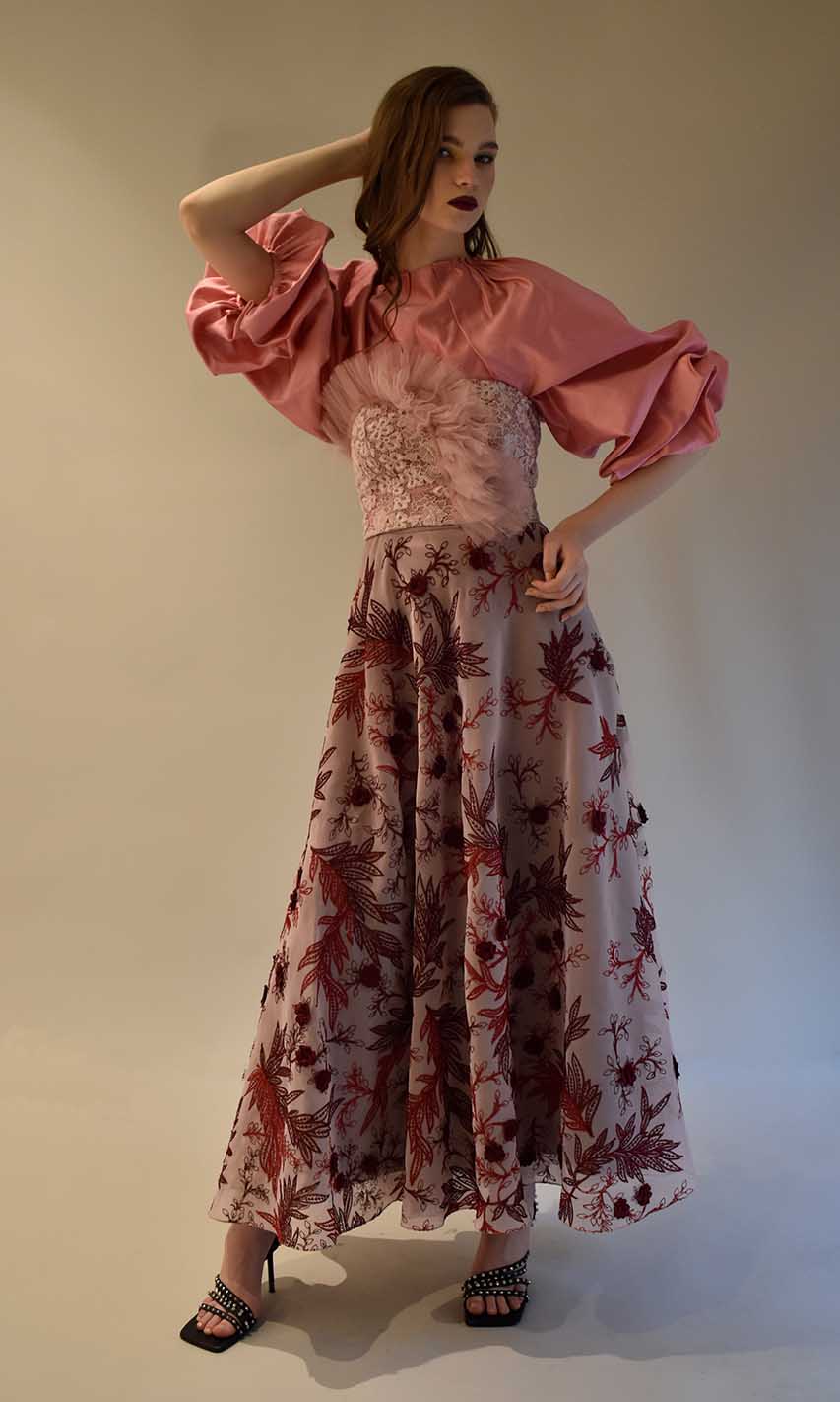 Paola Rose Skirt