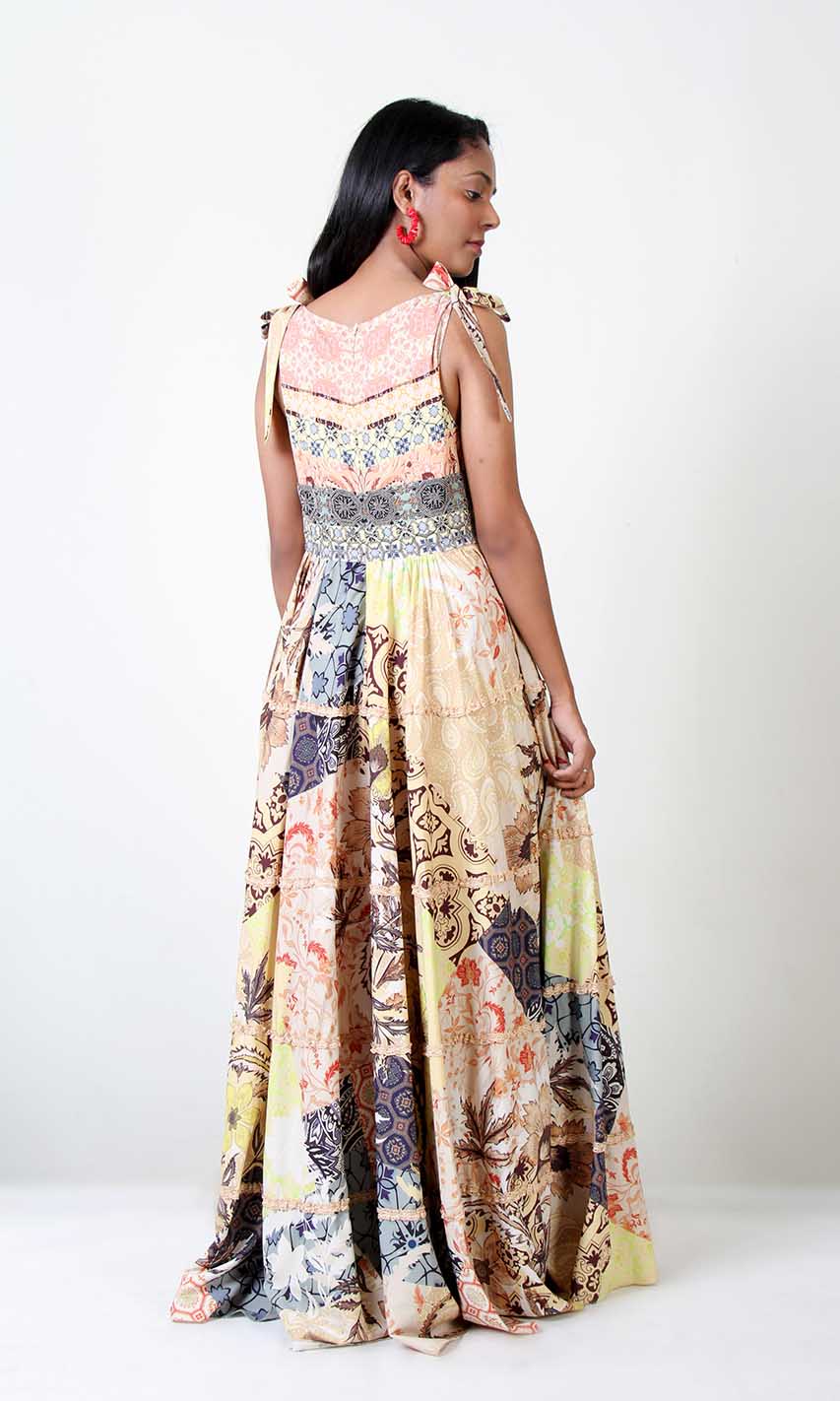 Eva Bohemian Maxi Dress