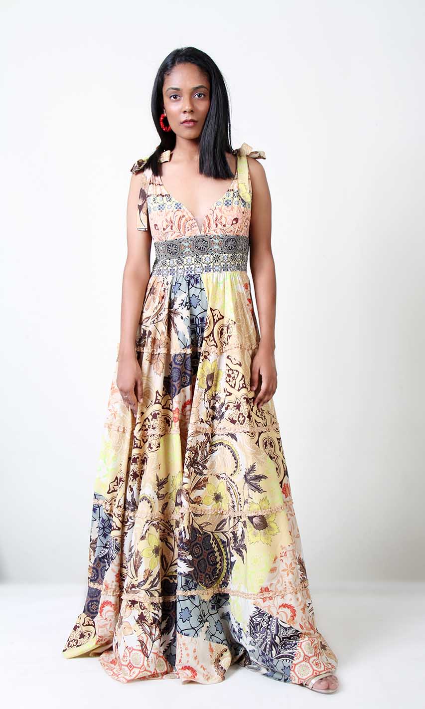 Eva Bohemian Maxi Dress