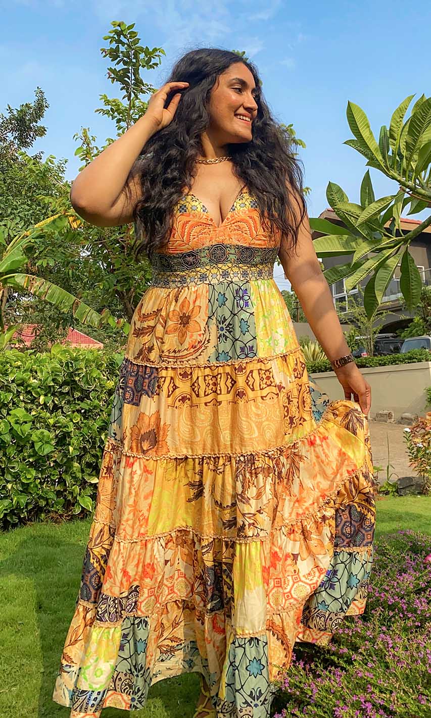 Eva Bohemian Maxi Dress