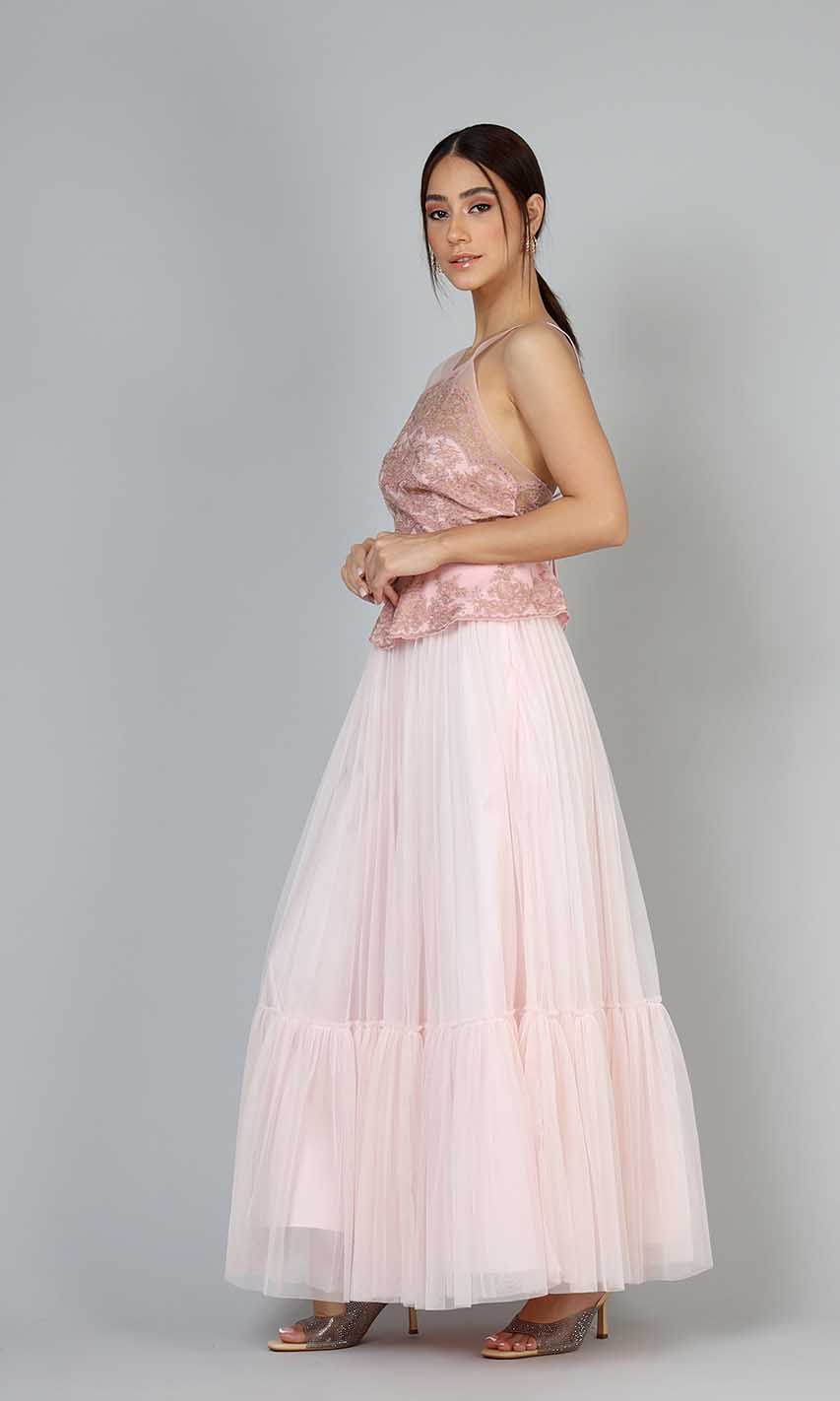 Claire Tulle Skirt (Pink)